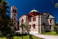 Orthodox church in Pefkochori, Greece Royalty Free Stock Photo